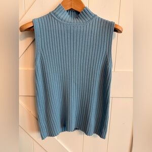 Chadwicks Light Blue Knit Top Women’s Large